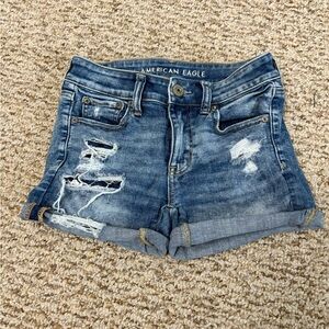 American Eagle Outfitters Blue Denim Women's Shorts